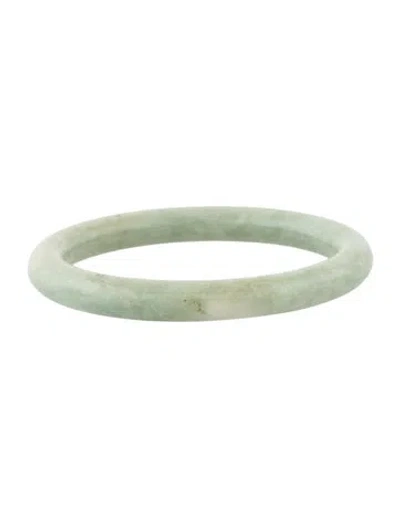 Pre-owned Bracelet Jadeite Bangle , 6.25" In Multi