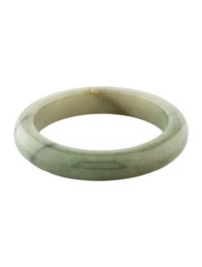 Pre-owned Bracelet Jadeite Bangle , 6.5" In Multi