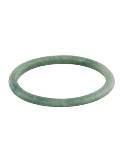 Pre-owned Bracelet Jadeite Bangle , 6.5" In Multi