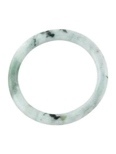 Pre-owned Bracelet Jadeite Bangle , 6.5" In Multi