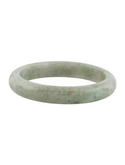Pre-owned Bracelet Jadeite Bangle , 6.75" In Multi