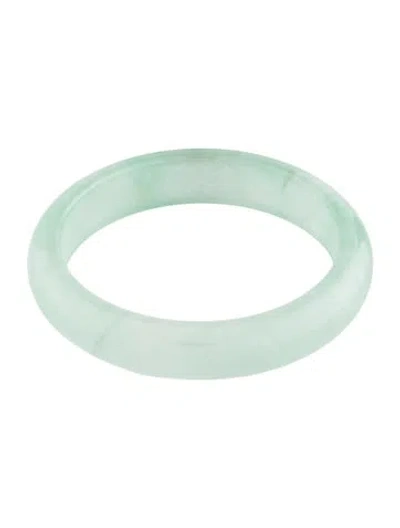 Pre-owned Bracelet Jadeite Bangle , 6.75" In Multi