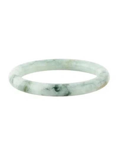 Pre-owned Bracelet Jadeite Bangle , 7" In Multi