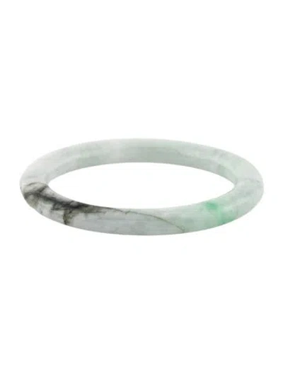 Pre-owned Bracelet Jadeite Bangle , 7" In Multi