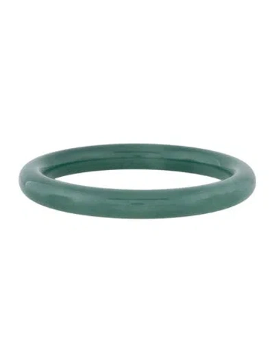 Pre-owned Bracelet Jadeite Bangle , 7" In Multi
