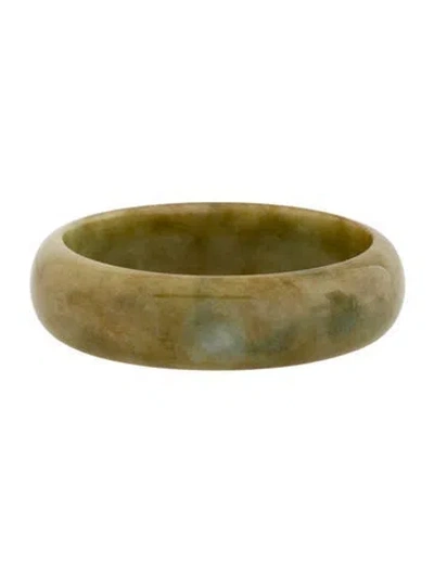 Pre-owned Bracelet Jadeite Bangle , 7.25" In Multi