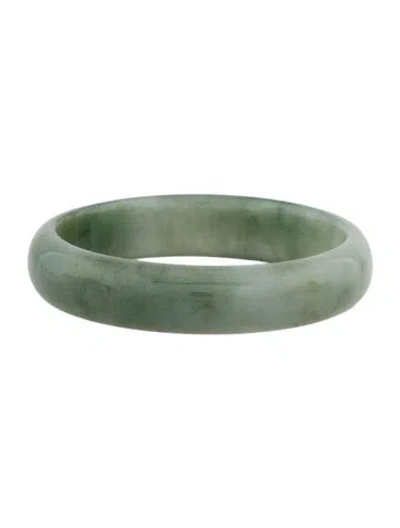 Pre-owned Bracelet Jadeite Bangle , 7.25" In Multi