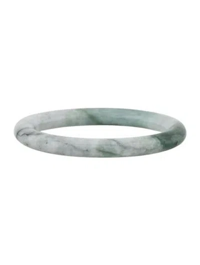 Pre-owned Bracelet Jadeite Bangle , 7.25" In Multi