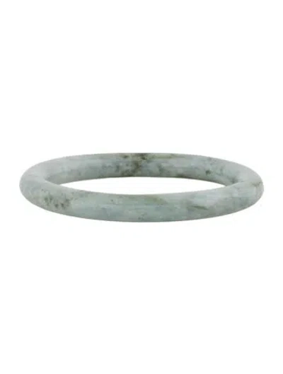 Pre-owned Bracelet Jadeite Bangle , 7.25" In Multi