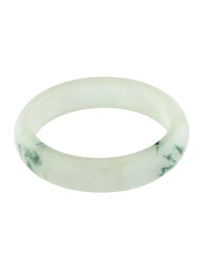 Pre-owned Bracelet Jadeite Bangle , 7.25" In Multi