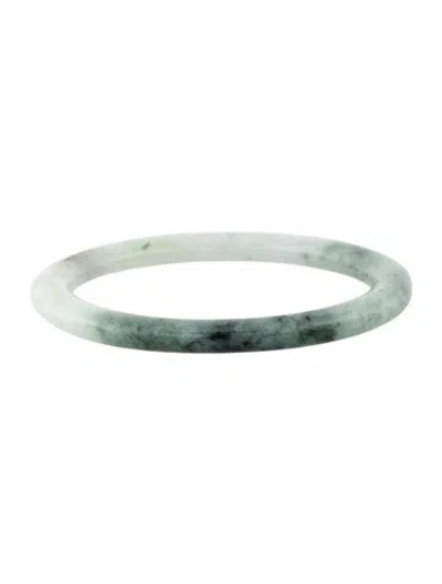 Pre-owned Bracelet Jadeite Bangle , 7.25" In Multi