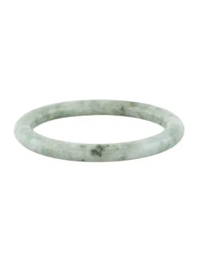 Pre-owned Bracelet Jadeite Bangle , 7.25" In Multi
