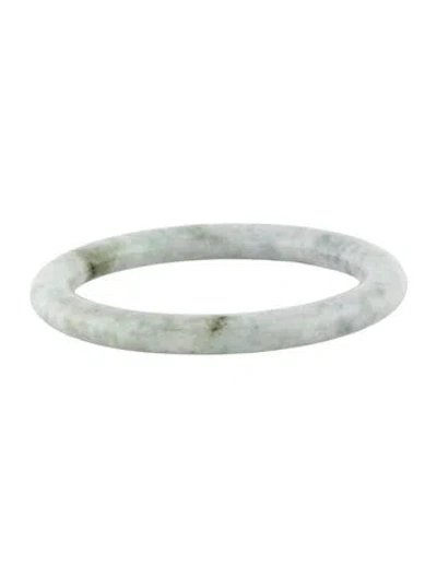 Pre-owned Bracelet Jadeite Bangle , 7.25" In Multi