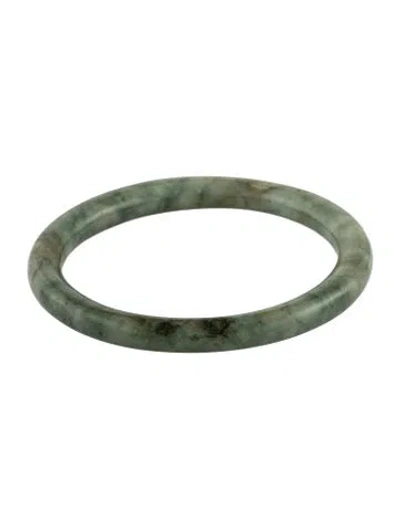 Pre-owned Bracelet Jadeite Bangle , 7.25" In Multi