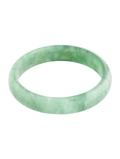 Pre-owned Bracelet Jadeite Bangle , 7.5" In Multi