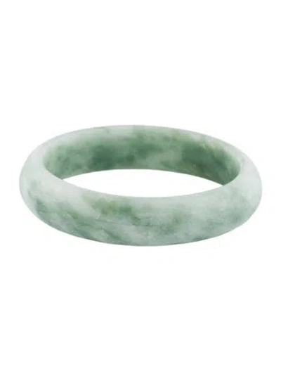 Pre-owned Bracelet Jadeite Bangle , 7.5" In Multi