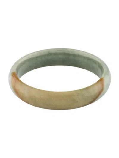 Pre-owned Bracelet Jadeite Bangle  In Multi
