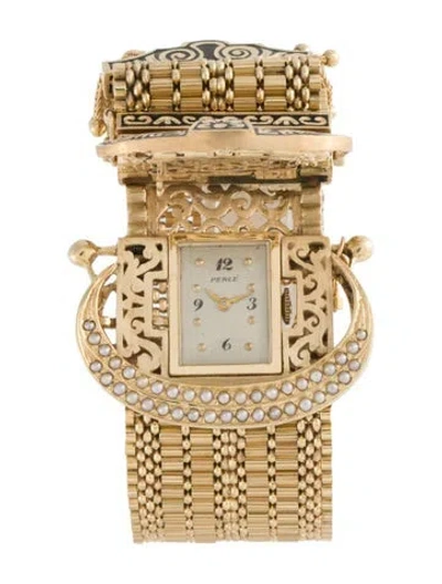 Pre-owned Bracelet Perlé Watch, 38mm In Multi