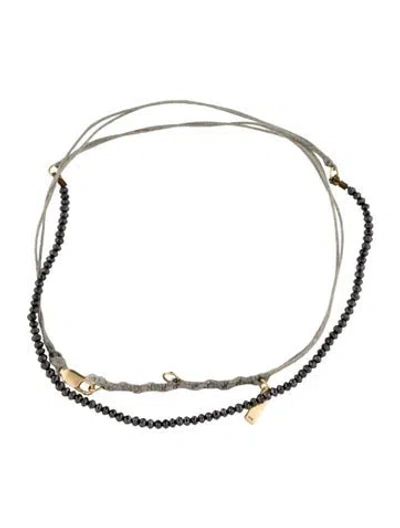 Pre-owned Bracelet Ruby Kobo 14k Diamond Bead Wrap , 6.75" In Multi
