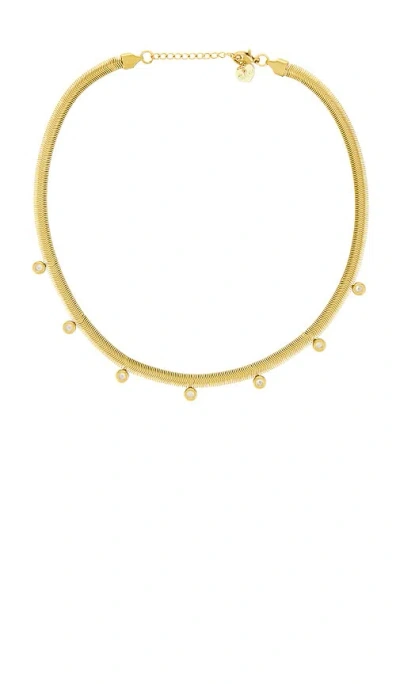 Bracha Adeline Necklace In Green