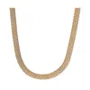 Bracha Basketweave Chain Choker In Gold In Gold