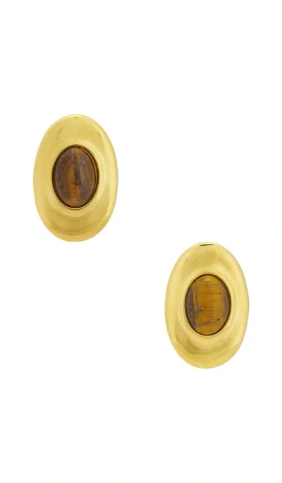 Bracha Cari Oval Earrings In Pattern