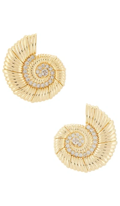 Bracha Drift Earrings In Gold