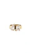 Bracha Harper Ring In Green