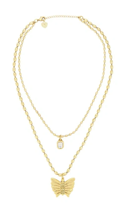Bracha Iris Necklace In Gray