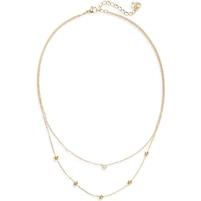 Bracha Leighton Necklace In Purple
