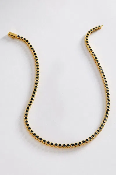 Bracha Mali Tennis Necklace In Silver
