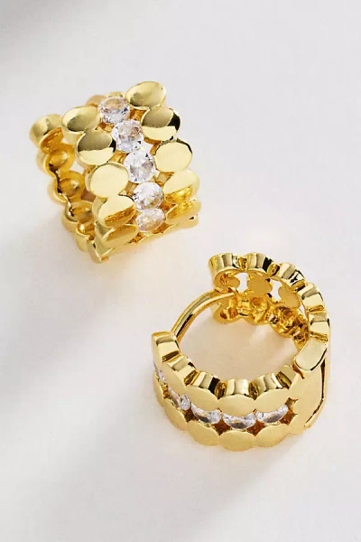 Bracha Nora Hoop Earrings In Gold