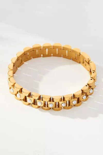 Bracha Perla Rolly Bracelet In Gold