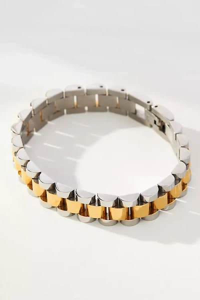 Bracha Rolly Two-tone Bracelet In Multicolor