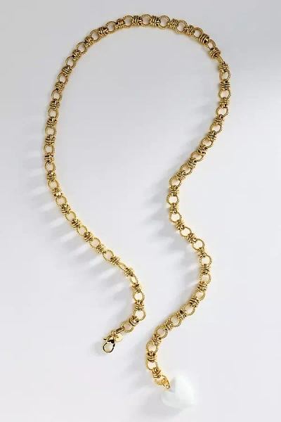 Bracha Rowan Necklace In Gold