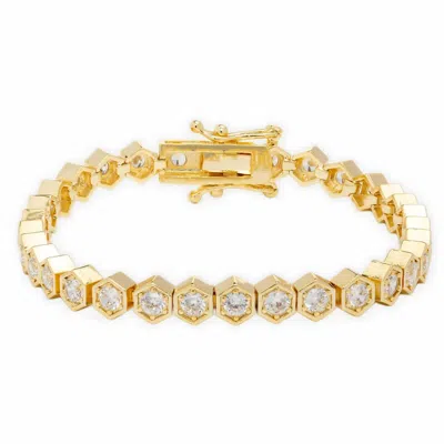 Bracha Women's Dena Tennis Bracelet In Gold
