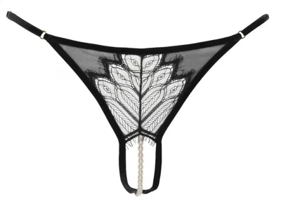 Bracli Women's Black Kyoto G-string