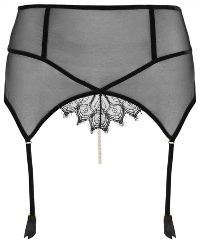 Bracli Women's Black Kyoto Suspender Brief