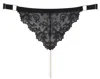 Bracli Women's Black Vienna G-string In Black