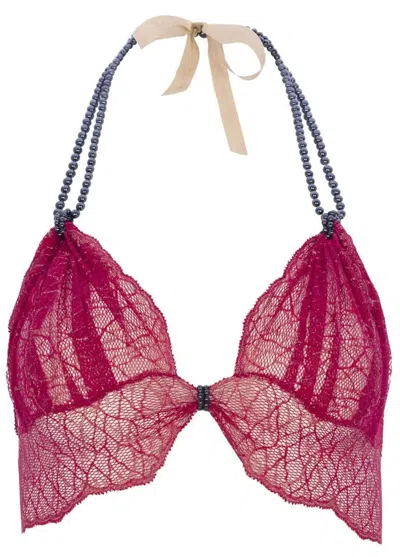 Bracli Women's Sydney Dark Bra Red