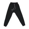 Bradford Row Men's Black Apollo Baggy Sweatpant In Black