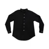 Bradford Row Men's Black Oxylus Button Up Shirt In Black