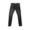 Bradford Row Men's Black Pluto Slim Fit Tapered Jean In Black