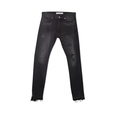 Bradford Row Kids' Men's Black Pluto Slim Fit Tapered Jean