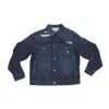 Bradford Row Men's Blue Orion Distreswsed Denim Jacket In Blue