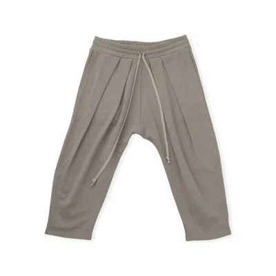 Bradford Row Men's Double Pleated Sweatpants -stone Grey