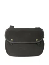 Brady Canvas Shoulder Bag In Black