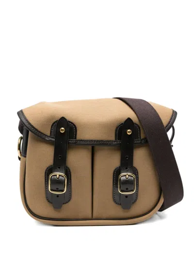 Brady Norfolk Buckled Shoulder Bag In Brown