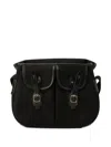 Brady Two-pocket Shoulder Bag In Black