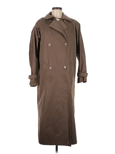 Pre-owned Braefair Trenchcoat In Brown